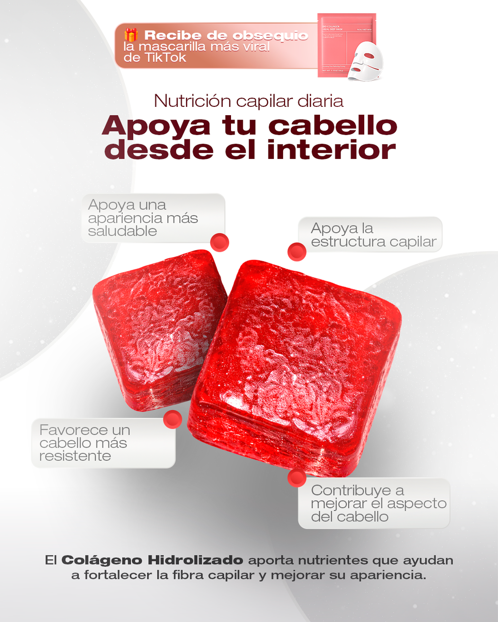 Promo Gomas De Colageno Mascarilla